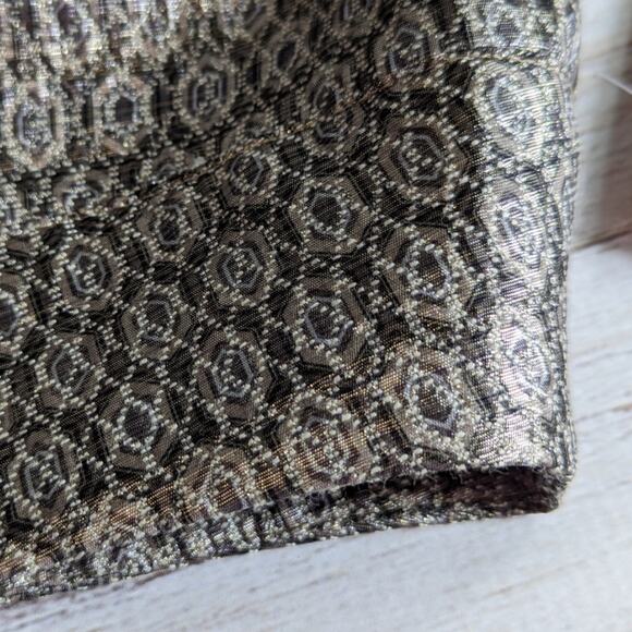 Charter Club  Jacquard  Metallic Skirt sz 24 W New with Tag - Picture 2 of 6